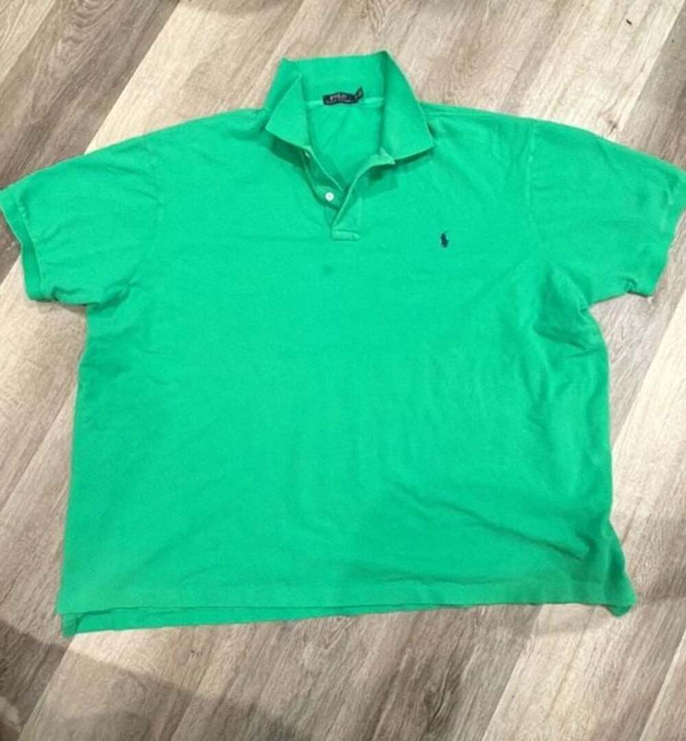 Polo Ralph Lauren Polo Shirt Size 4XB Green Cotton